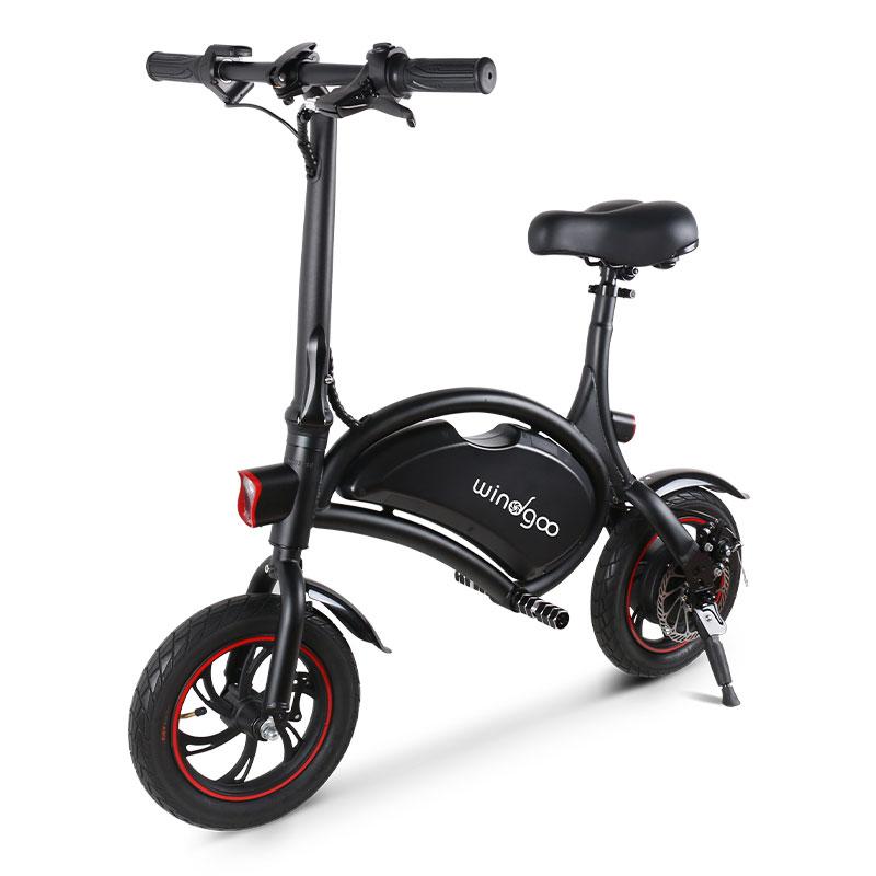 Windgoo B3 Foldable Electric Bike-Black - buynbuy
